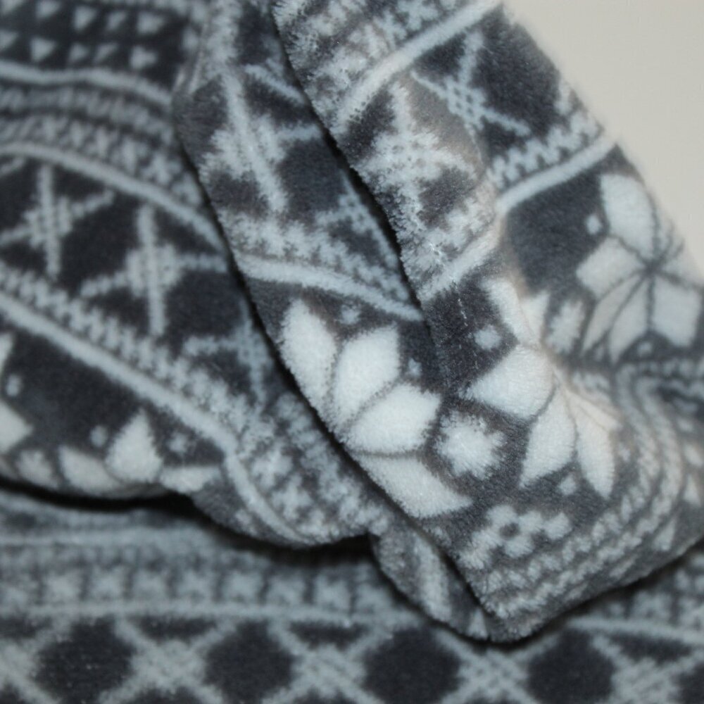 Sleepytime PJs‎ Snowflake Onsie Pajamas Size Small - Picture 6 of 11
